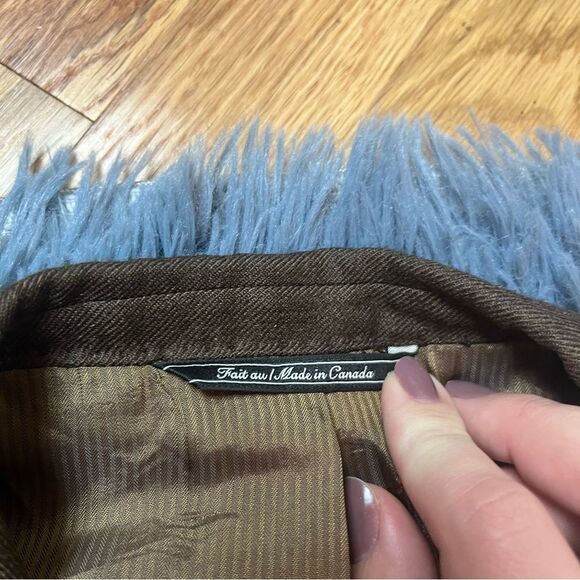 Zimni Jack Victor Men’s Brown 100% Cashmere Blazer Size 46 - Picture 2 of 7